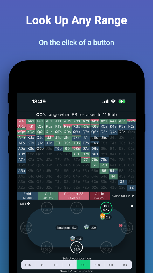 #6. GTO Preflop (iOS) By: Peka Software AS