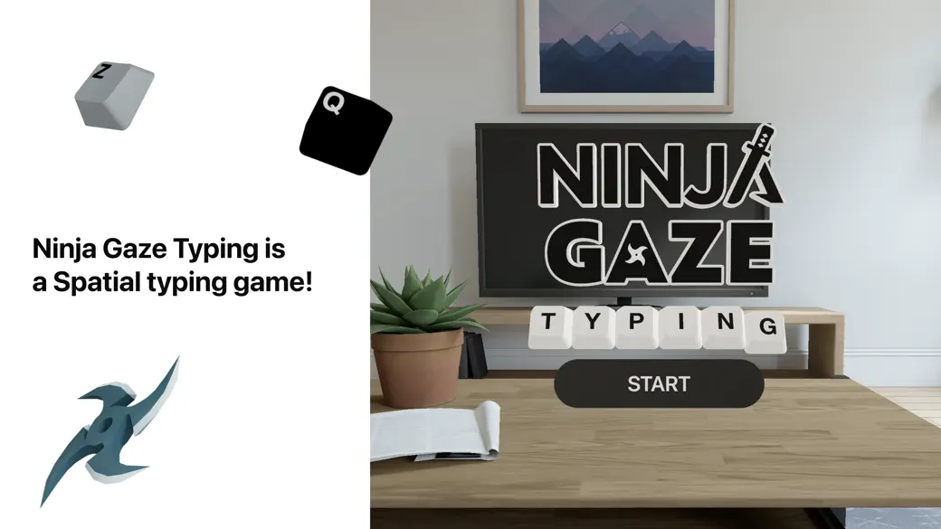 Ninja Gaze Typing screenshot 2