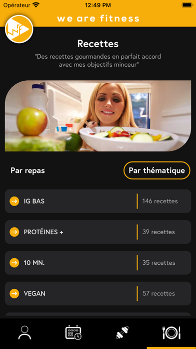 We Are Fitness Screenshot