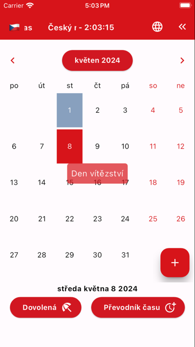 Český kalendář 2024 Screenshot