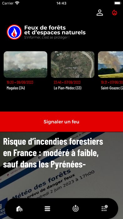 Screenshot #2 pour Feux de Forêt
