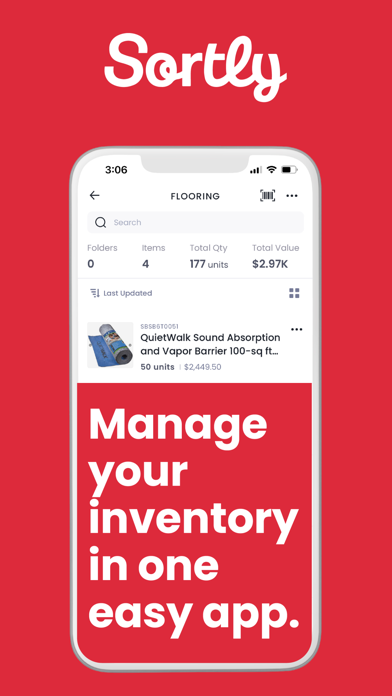 Screenshot #1 pour Sortly: Inventory Simplified