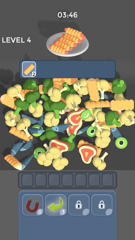 Gourmet Match 3D - 1.2 - (iOS)
