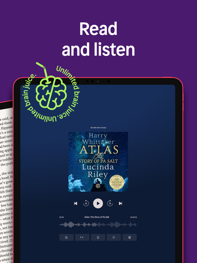 ‎Nextory: Audiobooks & E-books Screenshot