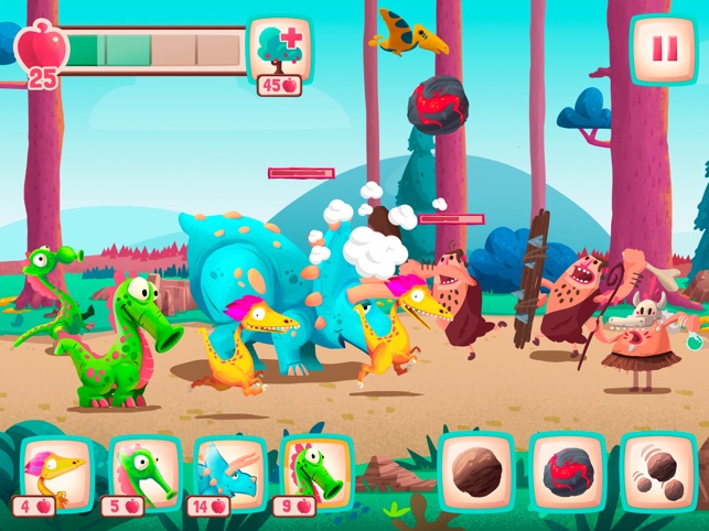 Dino Bash - Defend & Fight on the App Store