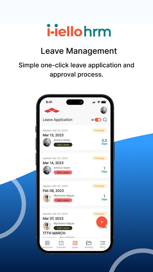 #7. Hellohrm (iOS) Podle: CodersBucket Ltd.