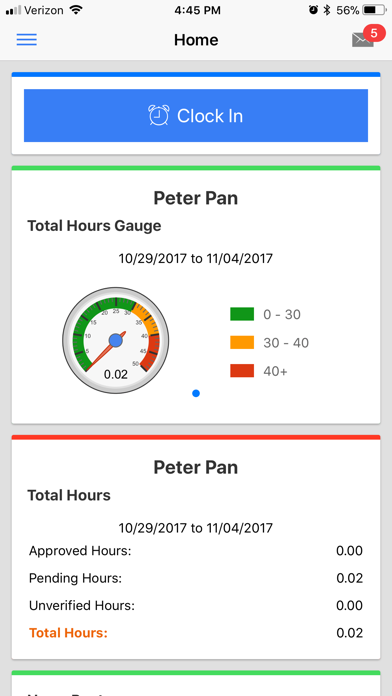 AveannaCare Mobile EVV Screenshot