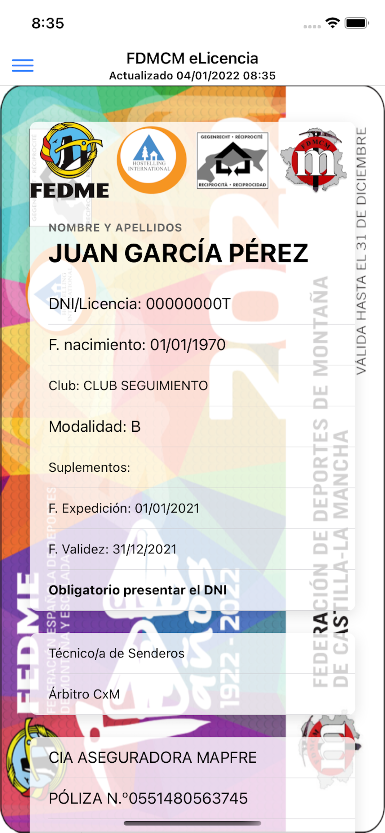 FDMCM eLicencia