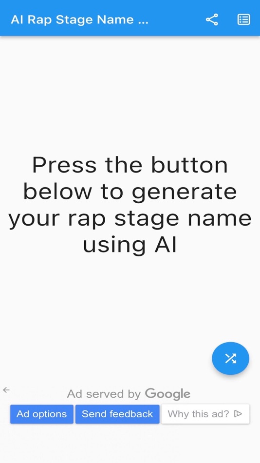 #1. AI Rap Name Generator (iOS) 由: Colr Club