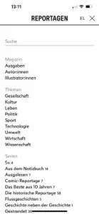 Reportagen screenshot #6 for iPhone