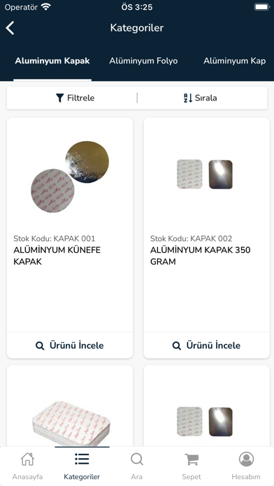 Öz Göktaş Ambalaj Screenshot