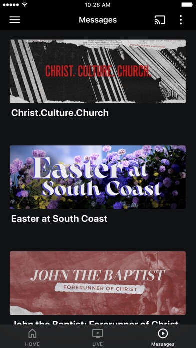 South Coast Church Screenshot