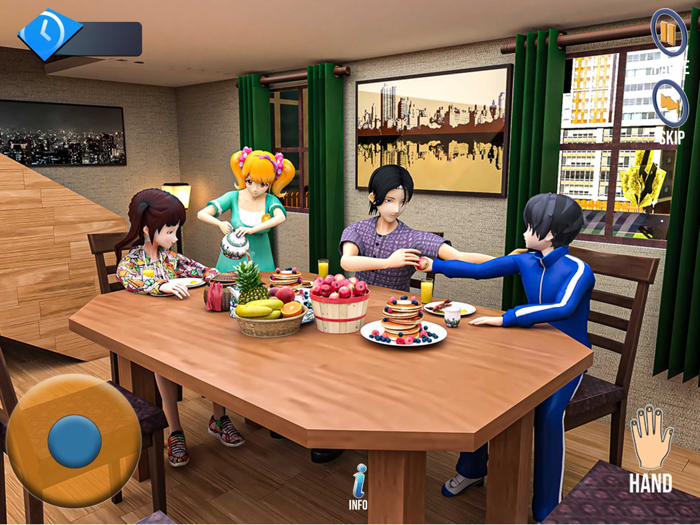 Virtual Anime Dad and Mother Sim