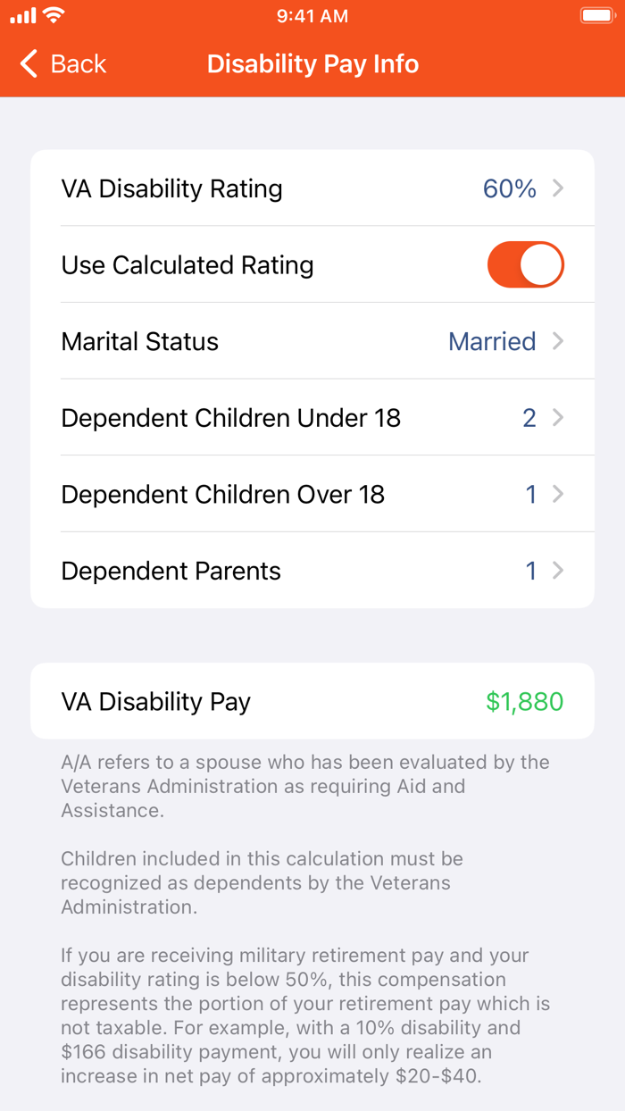 VA Disability Pay