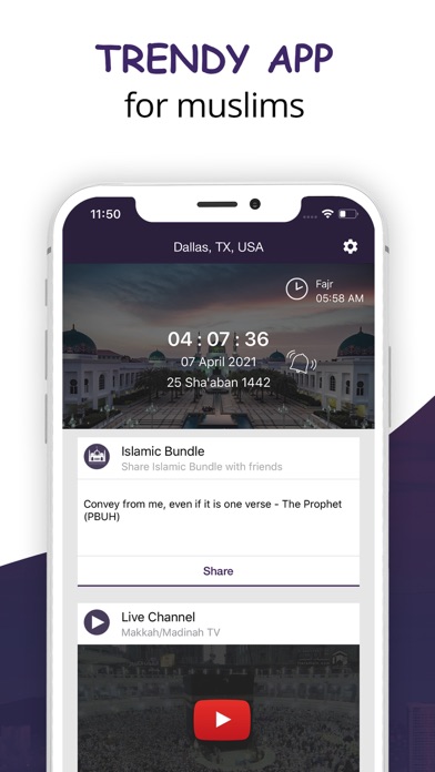 Islamic Bundle: Athan Time Pro Screenshot