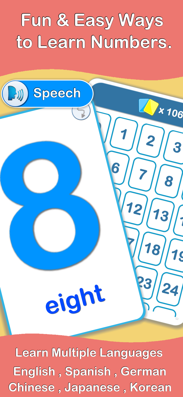 123 Numbers Flashcards