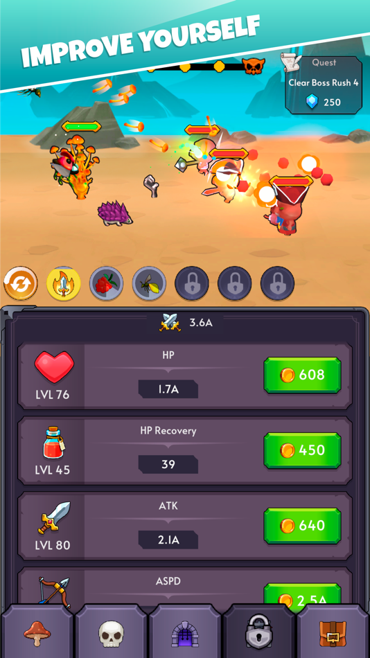 #1. Mushroom Adventure: Idle RPG (iOS) 由: MAD PIXEL