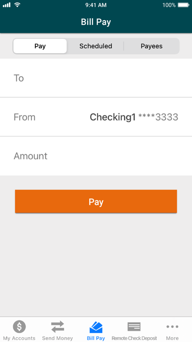 Avenir Financial Screenshot