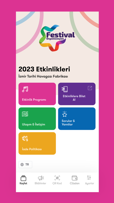 Festival Organizasyon Screenshot