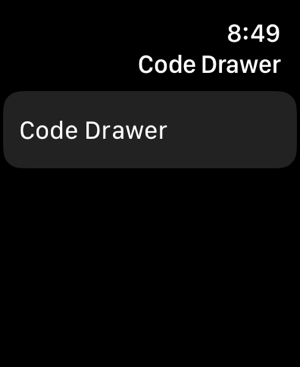 Captură de ecran Code Drawer