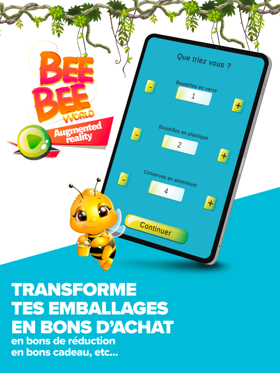 BeeBee World Réalité Augmentéeのおすすめ画像1