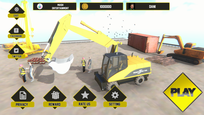 City Construction Dump Truck