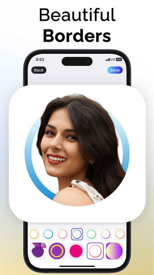 #6. Profile Pic New Border Frame (iOS) Podle: Rajanibhai Sheladiya