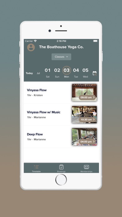 The Boathouse Yoga Co Screenshot