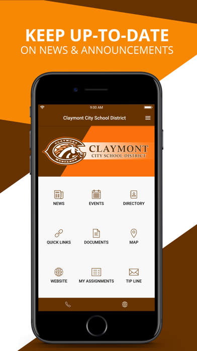Claymont City Schools Screenshot