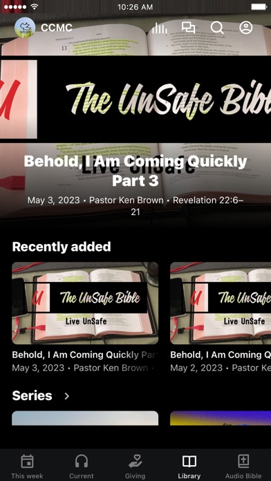 Calvary Chapel Martin County Screenshot
