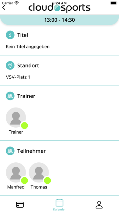 cloudsports Screenshot