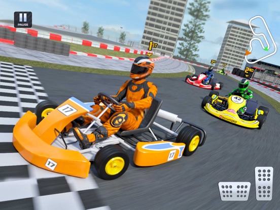 Go Kart Racing: Drive Car Gameのおすすめ画像4