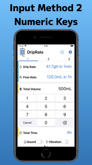 DripRate Screenshot