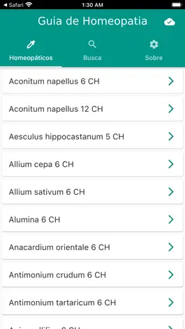 Game screenshot Guia de Homeopatia mod apk