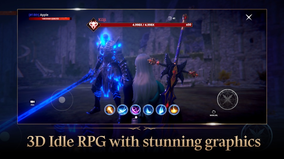 #4. Stellar Knight Idle (iOS) Podle: MOBIRIX