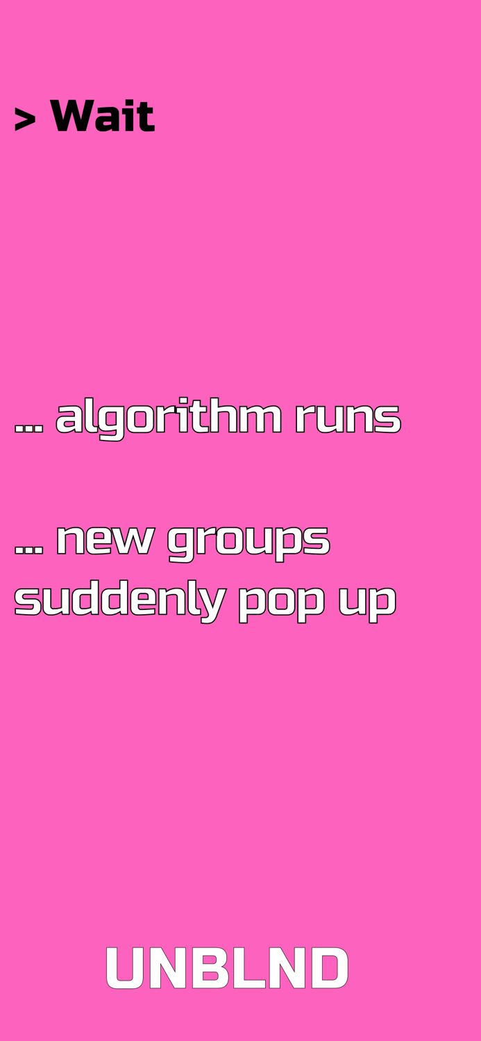 UNBLND - chat and meet people