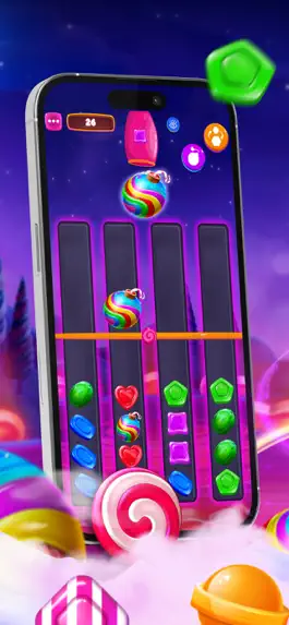 Game screenshot Sweet Bonanza: Merge & Shine! apk