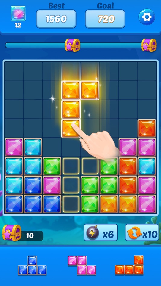 Block Puzzle Ocean Fish - 1.1 - (iOS)