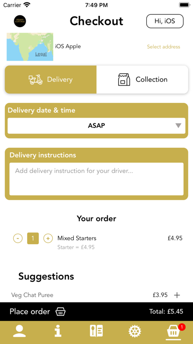 Indian Cottage Rugeley Screenshot