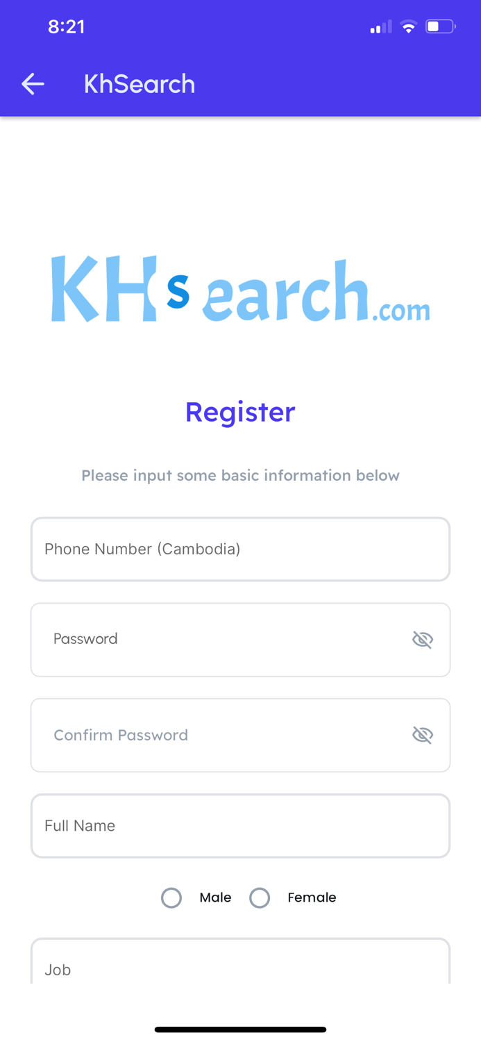 KhSearch App
