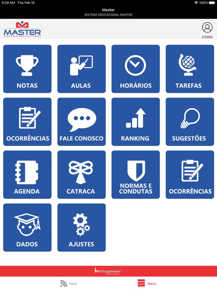 Sistema Educacional Master