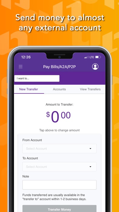 Unity One Credit Union Screenshot