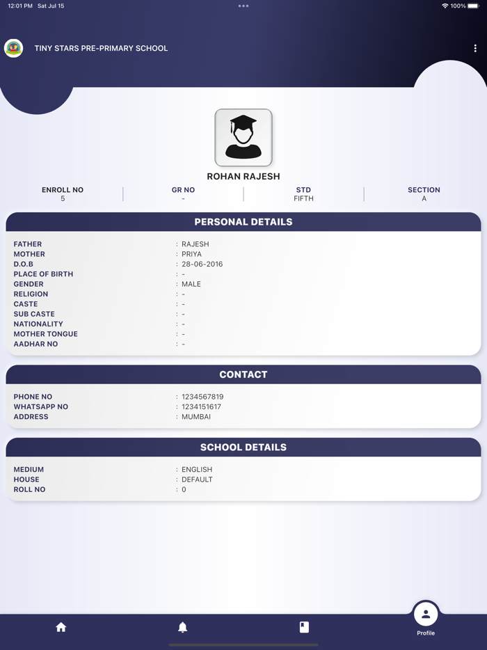 TINY STARS PRE-PRIMARY SCHOOL