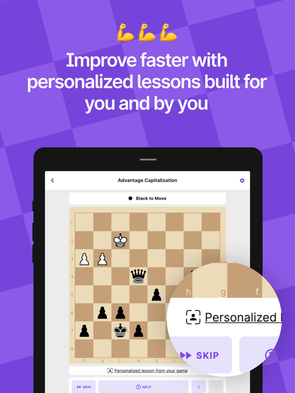 Screenshot #6 pour Aimchess - Learn Chess Online