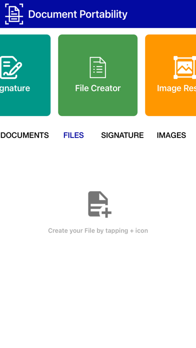 Document Portability Screenshot