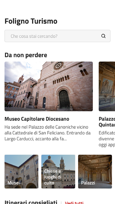 Foligno - App Territoriale Screenshot