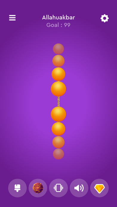 Tasbih Counter: Dhikr App 3D Screenshot