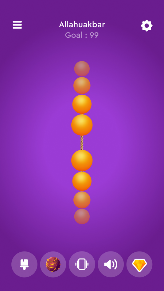 #5. Tasbih Counter: Dhikr App 3D (iOS) By: Mehmet rasit Arisu
