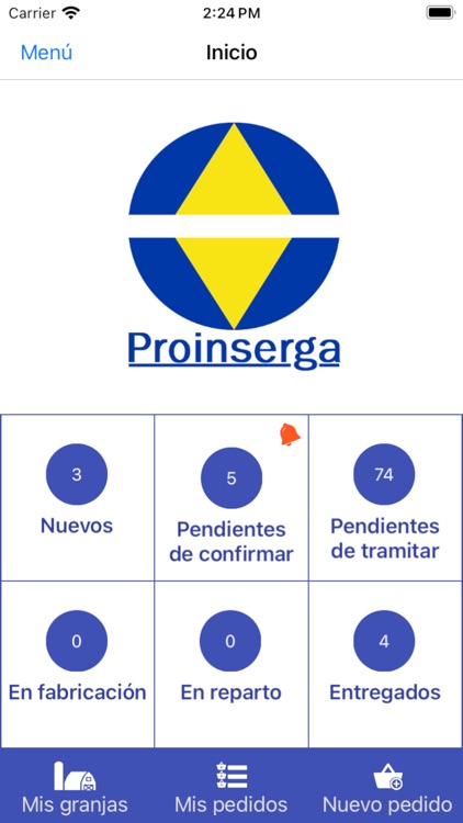 Proinserga Pedidos