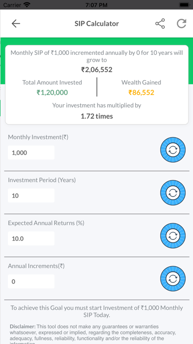 Omega Financial Screenshot